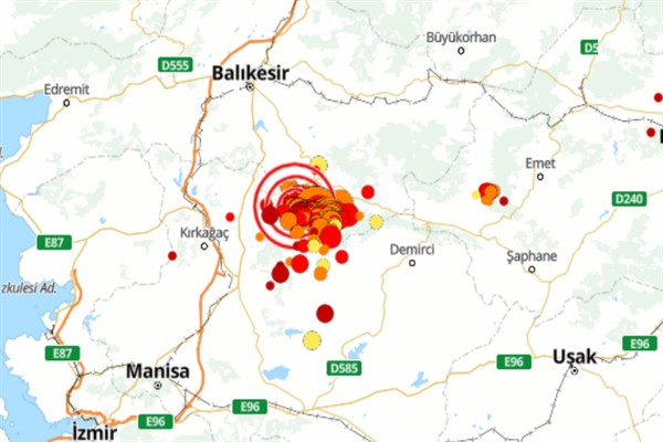 Balıkesir Sındırgı’da 4.8 büyüklüğünde deprem