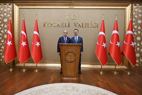 İçişleri Bakan Yardımcısı Aktaş, Kocaeli Valisi Aktaş’ı ziyaret etti