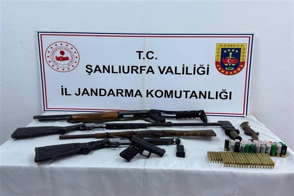 Şanlıurfa’da yasa dışı ve ruhsatsız silahlanma operasyonu